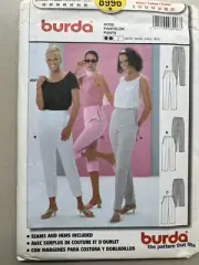 Burda 8996 Misses Pants 8-10-12-14-16-18-20 Sewing Pattern (3 Lengths)