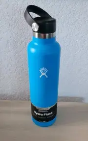 HYDRO FLASK Standard Mouth Bottle With Cap 24oz Pacific NEW 1B
