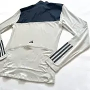 $165 NWT Men's ADIDAS Cycling Reflective Jersey Quarter-Zip Jacket Top MEDIUM