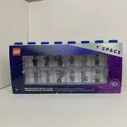 LEGO Space Series 26 Mini Figure Display Case, Blue LIMITED EDITION Holds 16-NEW