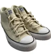 Converse Chuck Taylor All Star Malden Street Mid Ivory Shoe Mens Sz 9.5 A09458F