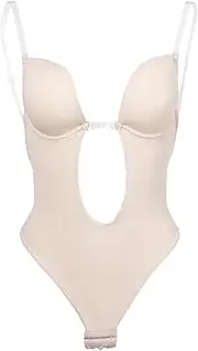 [BESTYASH] Control Shapewear for Women Backless Corset Body Suit Bra Slimming Bustier Bra for Women