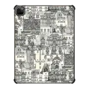 iPad Pro 12.9-inch (5th/6th gen) iPad Impact Case Mexico City toile black iPad