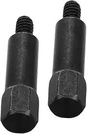 SOESFOUFU Auto Engine Valve Cover Screws 2pcs Iron Bolts Nut Set Easy Install Leak-proof for Race Standard Cars