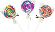 Raymond Geddes Swirl Pop Food Erasers (Pack of 24)