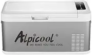 ALPICOOL 45W 18L Portable Mini Car Refrigerator Freezer Camping Boating Caravan Bar Mini Compressor Fridges