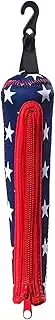 Softball Handle Cover - 20cm Bat Sleeve with Zipper Closure | 100g Polyester Grip Wrap Protector | Outdoor Training Use | Anti-Scratch Hook Design for Baseball, Hockey Sticks and Gear Storage
