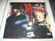 MANIAC Laserdisc LD BRAND NEW SEALED WIDESCREEN FORMAT DIRECTOR'S CUT ULTRA RARE