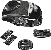 FJWSLCH Retro Cool Camera Collection Headbands for Women Men Non Slip Workout Sweatbands Adjustable Sports Hair Bands Elastic Head Bands Moisture Wicking Hairband for Running, Cycling, Yoga, Spa