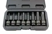 Us Pro Bergen 8pc 12 Impact Hex Allen Socket Bit Set Metric 5-19mm Bits B1305