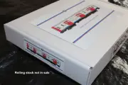 STORAGE BOX FOR BACHMANN 'OO' 35-990B LONDON UNDERGROUND S STOCK 7 CAR PACK
