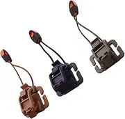 BESPORTBLE 3pcs Backpack Hanger Belt Flashlights LED Holder Drywall Heavy Duty Double Sided Tape Camping Light The Strong Light Flashlight Strap Management Tool Buckle Cool Strips Rubber Band