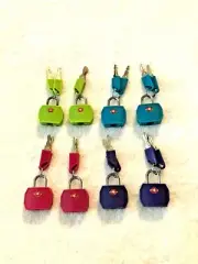 Mini Padlock TSA 007 ( 8 ). BRAND NEW. ( See Description )