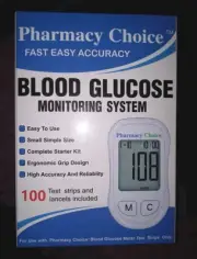 Pharmacy Choice Blood Glucose Monitoring System NIB