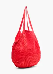 [Taking Shape] Taking Shape Mesh Shopper Bag in RED, Cotton - Women's Accessories Red
