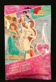 Color Your Own - Disney Princess - Jasmine - Craft Kit - Wooden Standee