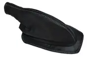 WHITE STITCH LEATHER HANDBRAKE GAITER FITS TRIUMPH SPITFIRE MK1 GT6 CUSTOM NEW