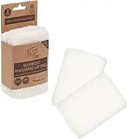 White Magic Eco Basics Bamboo Washing Up Pad 2-Packs