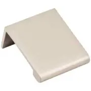 1-1/4" Satin Nickel Contemporary Kitchen Cabinet Tab Pull Drawer Edge Pulls Knob