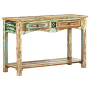 Console Table 120x40x75 cm Solid Reclaimed Wood vidaXL