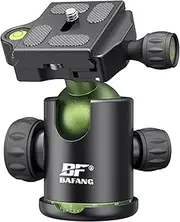xinyee Tripod Ballhead 360°Panoramic Camera Ball Head with 1/4 Inch Quick Release Plate Double Bubble Level Tripod Head for Tripod Monopod Slider Max. Load 8kg/18lbs