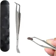 Tick Remover Tools,Professional Tick Removal Tweezers | 2 in 1 Tick Remover Tweezers with Storage Case, Suitable for Humans, Children, Dogs, Cats B/