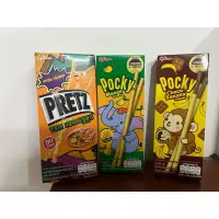 在飛比找蝦皮購物優惠-泰國代購🇹🇭Pocky香蕉🍌芒果🥭口味、PRETZ香辣蝦🦐