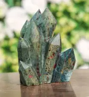 Large 125MM Pink Ruby Apatite Rubijn / Rubin Stone Healing Chakra Point Tower