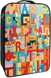 [YTYVAGT] Shoe Bags for Travel,Travel Shoe Bags for Packing,Shoe Travel Bag,Alphabet Number Puzzle Pattern