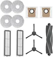 Replenishment Kit for Dreame L20 Ultra Accessories - Spare Parts for Dreame L20 Ultra Robot Vacuum Cleaner - Replacement Roller Brush, Side Brushes, Dust Bags, Filters, Mop Pads