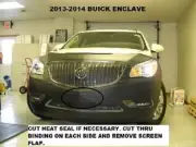 Lebra Front End Mask Cover Bra Fits 2013 2014 2015 2016 2017 13-17 Buick Enclave