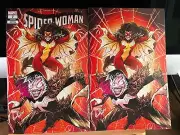 SPIDER-WOMAN #7 UNKNOWN COMICS LUCAS WERNECK KNULLIFIED VIRGIN AND TRADE VARIANT