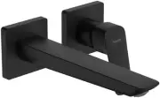 Hansgrohe 71256 Logis Fine 1.2 GPM Wall Mounted Mini-Widespread - Black
