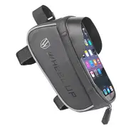 Bike Phone Mount Bag Bike Frame Bag WaterProof with Touchable Screen Large Size