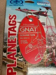 Red Arrows - Folland Gnat Genuine Skin Planetags / Plane Tag