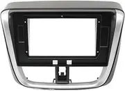 TRYOBE Car Stereo Panel,Fit For TOYOTA YARIS L VIOS 10.1INCH 2017 2 Din Radio Fascias Android GPS MP5 Player Head Unit Dash Frame Install Stereo control panel