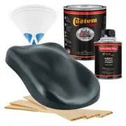 HOT ROD FLATZ Dark Turquoise Metallic Quart Kit URETHANE Flat Auto Car Paint Kit
