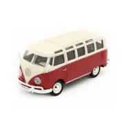 Maisto Licensed 1:24 Scale Volkswagen VW Van Samba Diecast Model Car Red