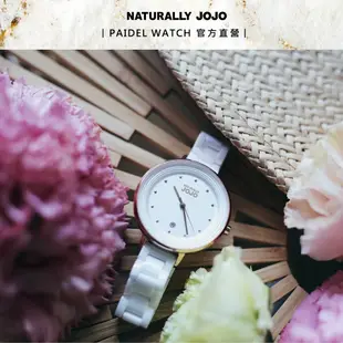 NATURALLY JOJO 經典時尚陶瓷腕錶｜手錶｜日曆窗｜陶瓷錶｜石英錶｜原廠公司貨｜專櫃正品