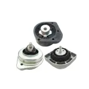 Front + Rear Engine Mount Kit for BMW X3 2.5i 3.0i E83 2.5L 3.0L M54B25 M54B30