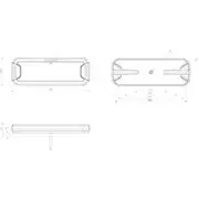 Narva 9-33V LED Rear Stop/Tail, Sequential Direction Indicator Lamp & Reverse Lamp With 0.5M Hard Wired Cable Pair - 97212