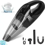 Handheld Vacuum Cordless, Dust Busters Cordless Rechargeable, Portable Car Vacuum Cleaner Cordless, Hand Vacuums for Car/Home/Office
