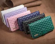 Flip Grid Leather Zipper Wallet Phone Case For VIVO Y35 4G Y21S Y51 2020 Y02S