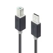 O-Alogic 1m USB 2.0 Type A to Type B Printer Cable Male to Male USB2-01-AB