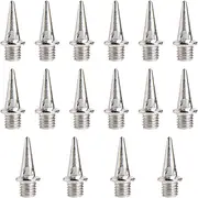[Generic] Pack of 16 Replacement Spikes for Running Shoes, Metal Running Spikes for Adults, Running Shoe Spikes for Sprints And Short Distance Running