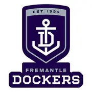 AFL Logo Sticker - Fremantle Dockers - 16cm x 21cm Decal