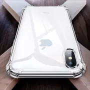 Crystal Clear Reinforced Corners TPU Bumper Case Cover For iPhone XS 13 12 11Pro