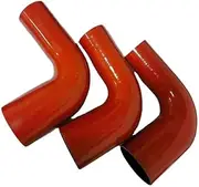 90 Degrees Reducer Silicone Elbow Hose Silicone Flexible Hose Water Radiator Tube Bend Tube Car Intercooler Turbo Intake Pipe(ID100mm to 130mm)