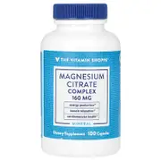 The Vitamin Shoppe, Magnesium Citrate Complex, 160 mg, 100 Capsules