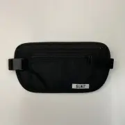 SLNT Silent Pocket Faraday Cage RFID Signal Blocking Money Belt Fanny Pack Black